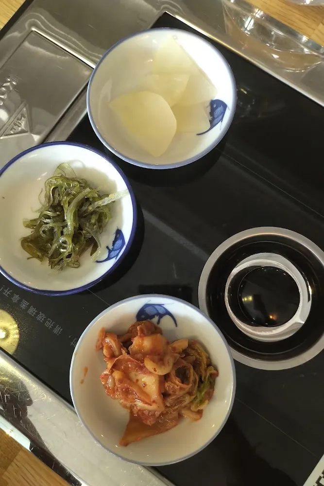 Algue Verte Radis Blanc Et Kitch