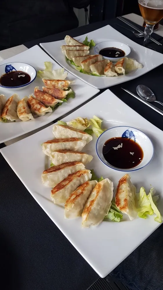 Raviolis With Chicken Plate